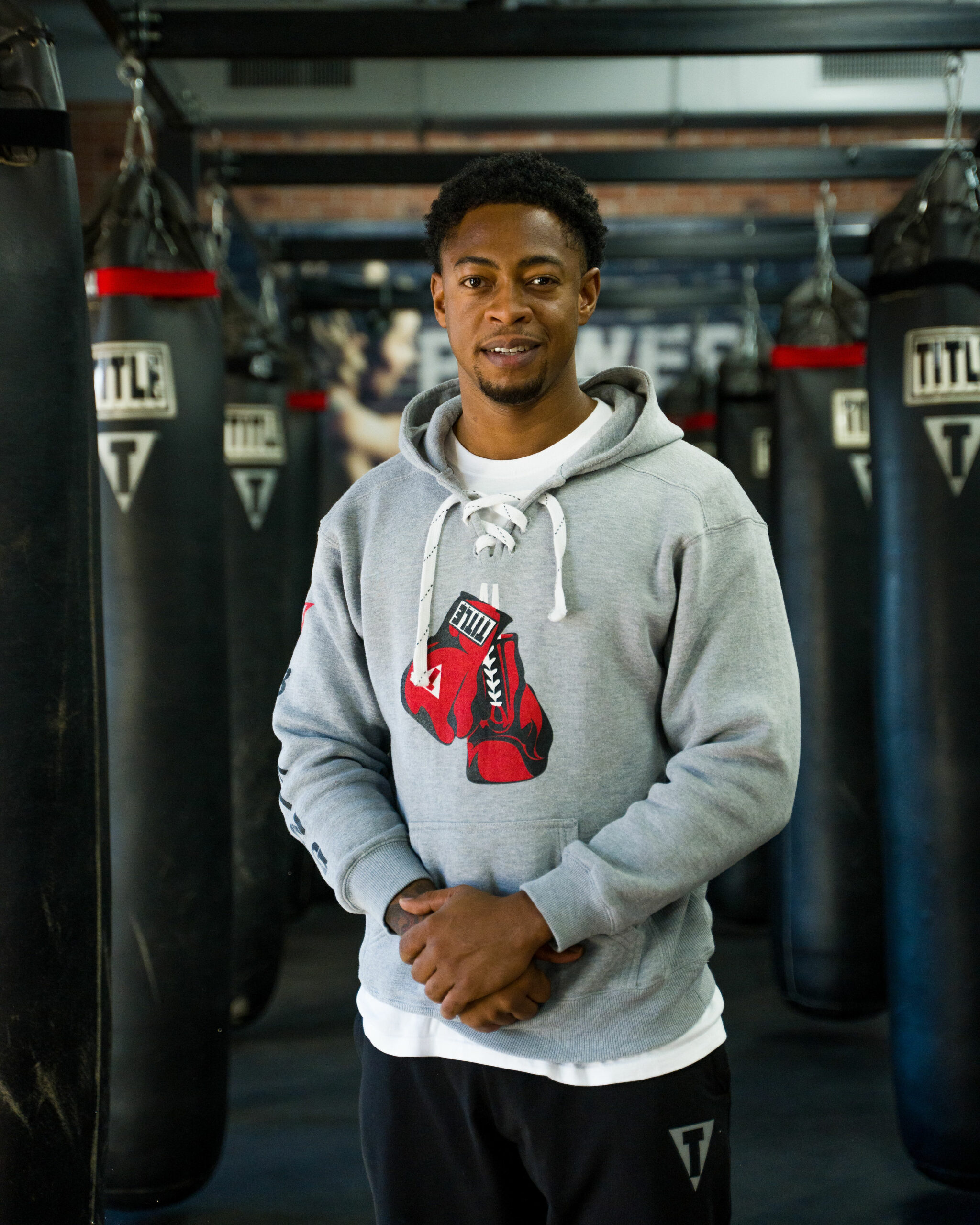 Title cheap boxing hoodie