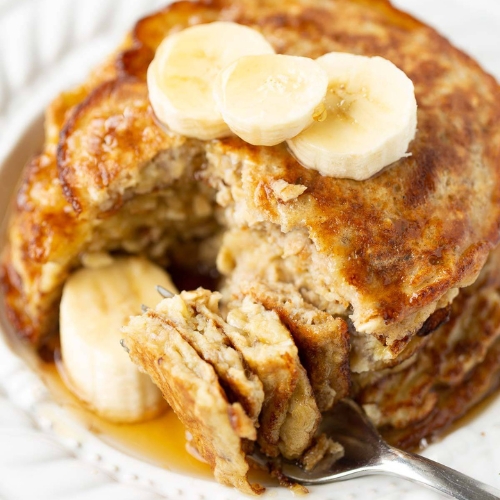 healthy banana pancakes breakfast