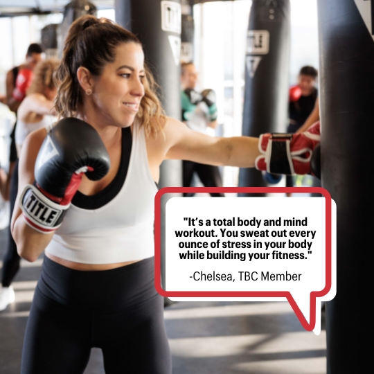 title boxing club quote stress fitness boxing class