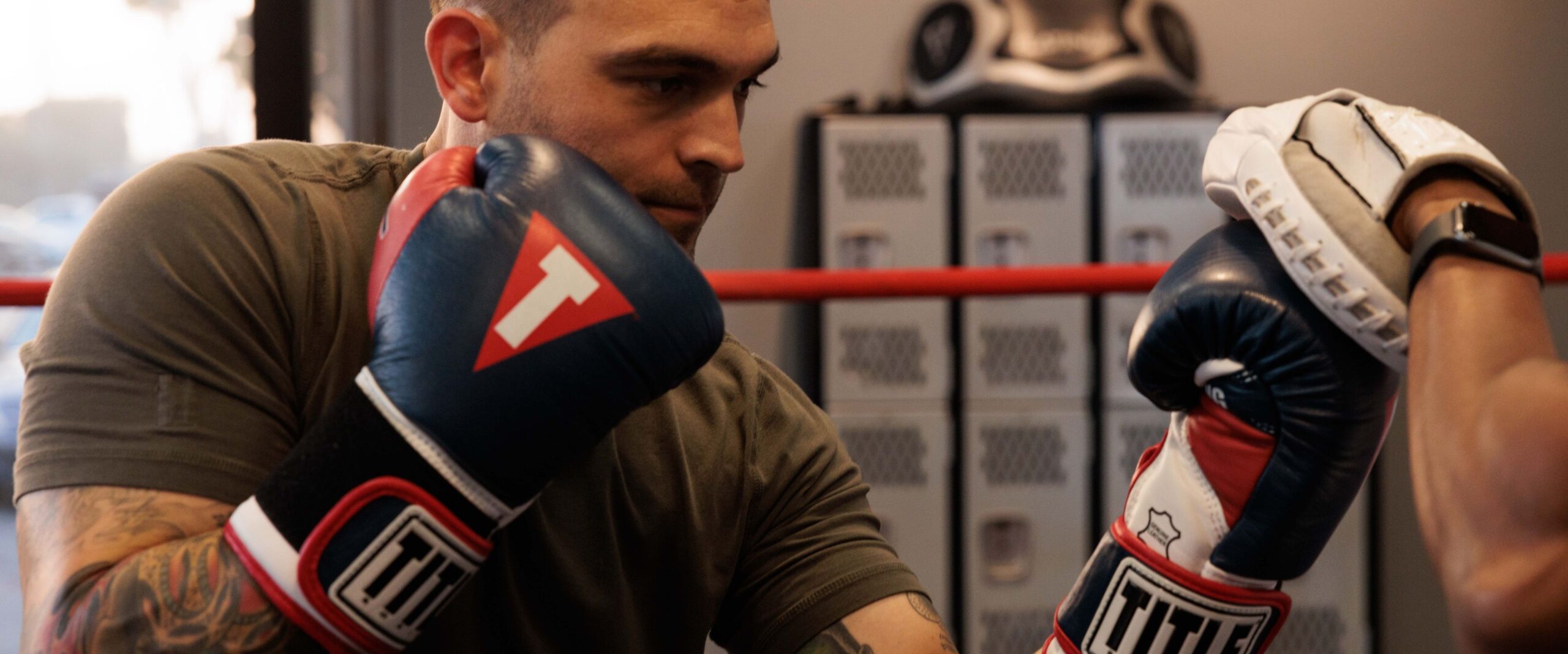 boxing title boxing club private training fitness mitt work workout training